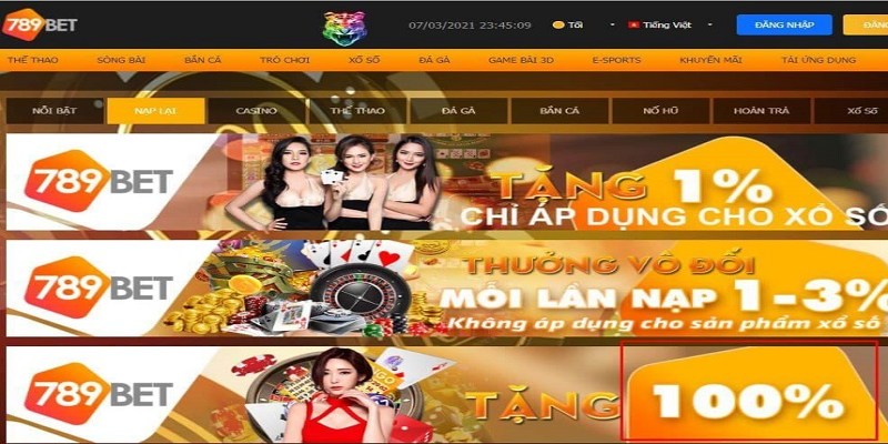 Tổng quan về Khuyến mãi 789bet